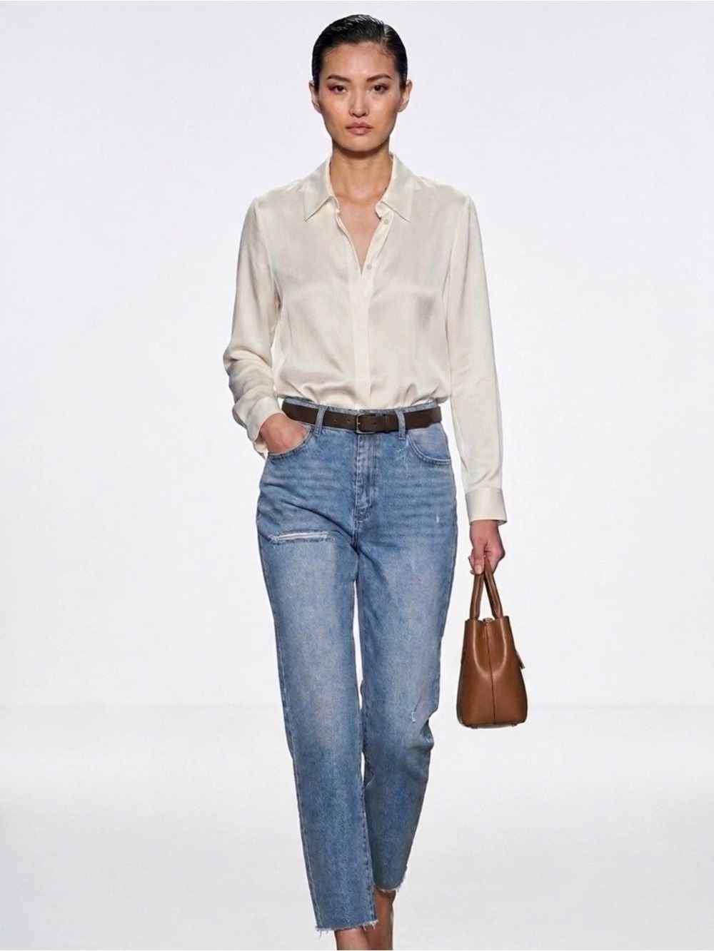 TRACTR High Rise Weekender jeans relax fit